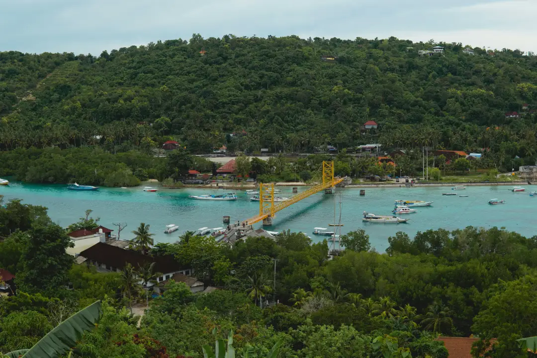 lembongan ocean et pont