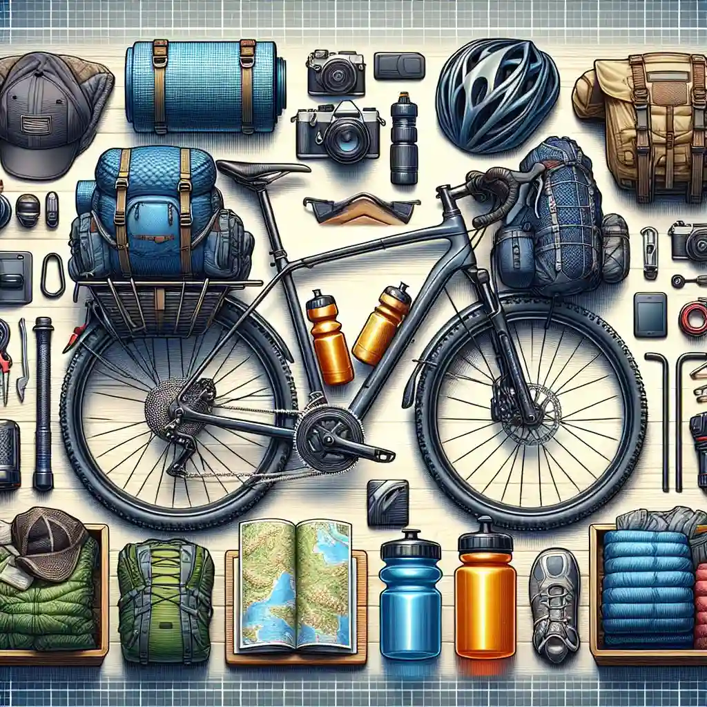 equipements pour voyage a velo