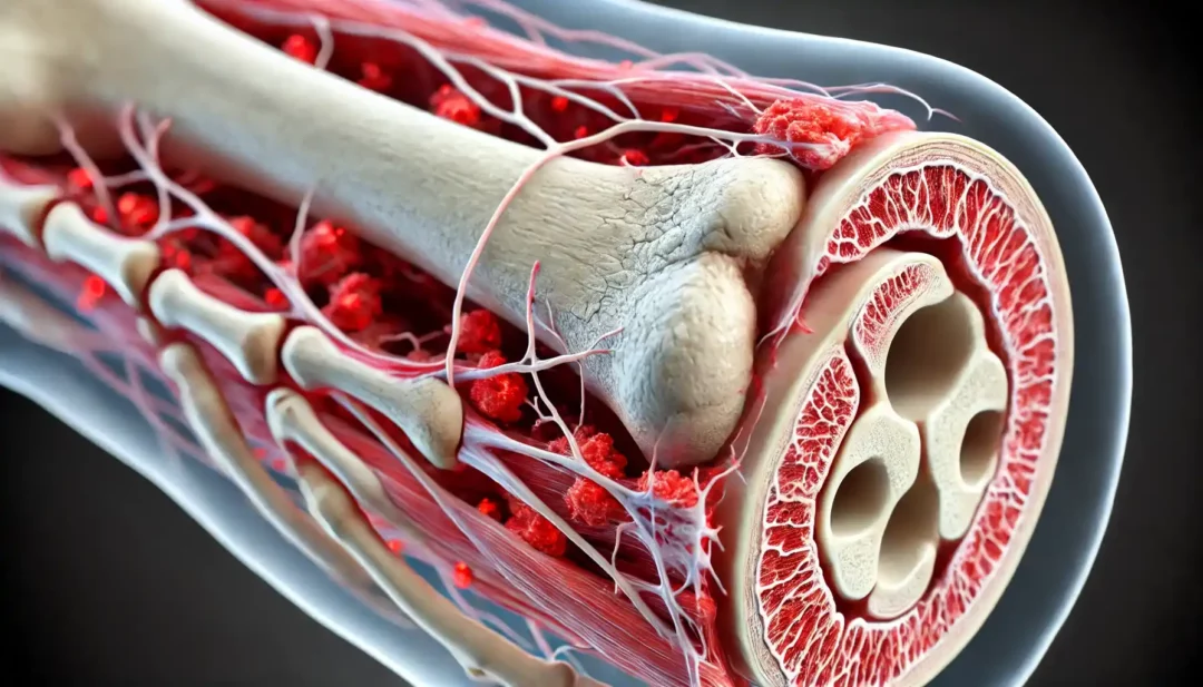 des fascias osseux inflammés